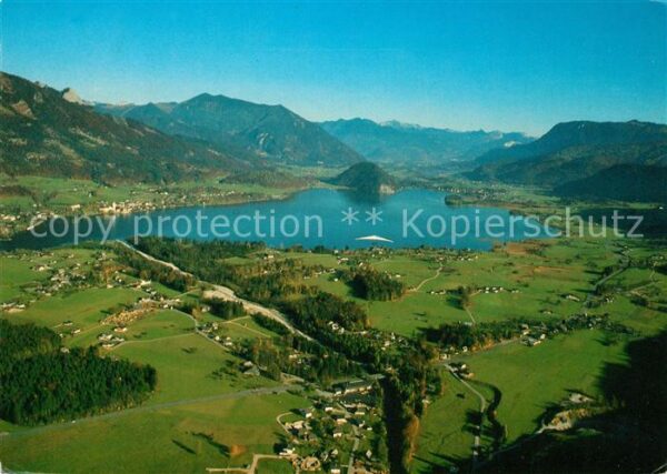 Wolfgangsee Fliegeraufnahme