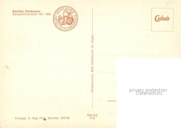Ottobeuren Basilika Benediktinerabtei – Bild 2