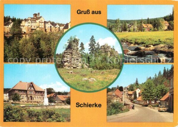 Schierke Harz Bode Schnarcher Kurpark Kirchberg FDGB