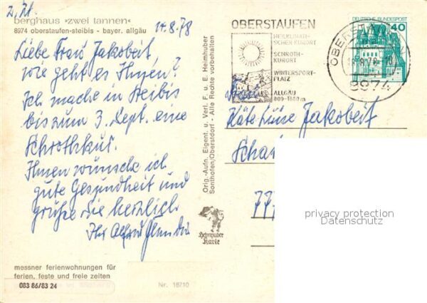 Steibis Berghaus Zwei Tannen – Bild 2