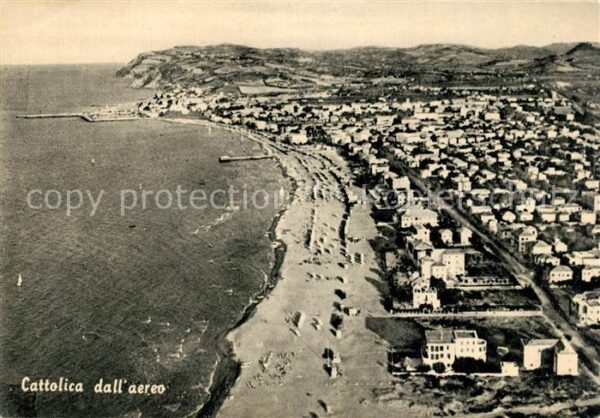 Cattolica Rimini Fliegeraufnahme