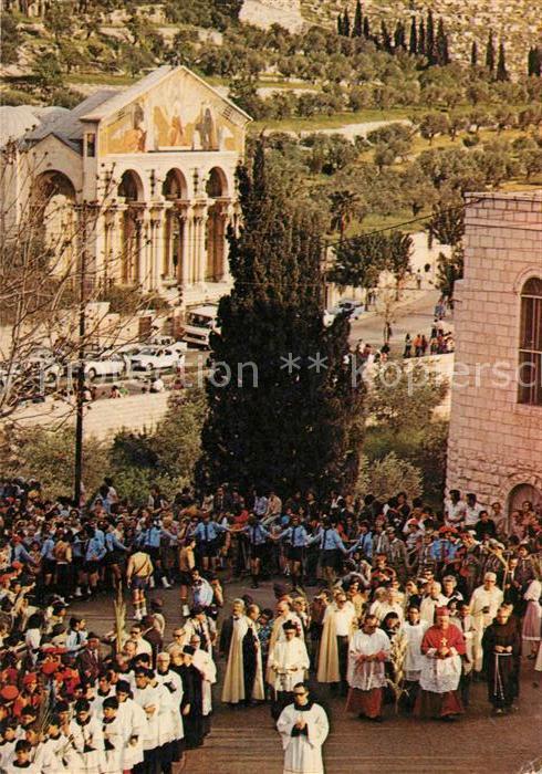 Jerusalem Yerushalayim Palm Sunday Mount of Olives