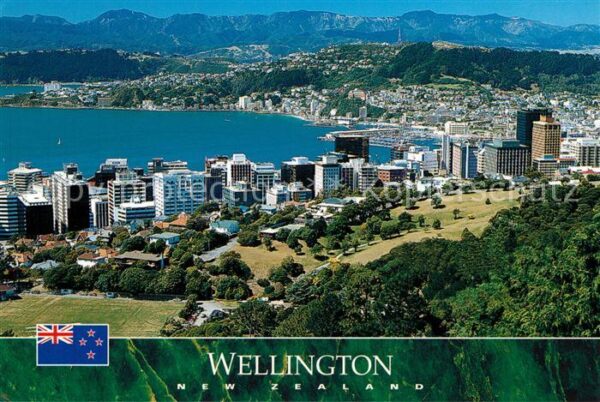 Wellington Wellington New Zealand_s Capital City from the Nor
