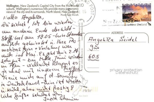 Wellington Wellington New Zealand_s Capital City from the Nor – Bild 2
