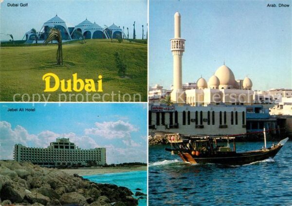 Dubai Golf Jebel Ali Hotel Arab. Dhow