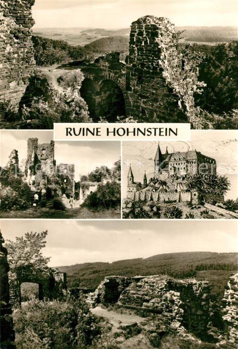 Neustadt Harz Ruine Hohnstein Burgruine Landschaftspa