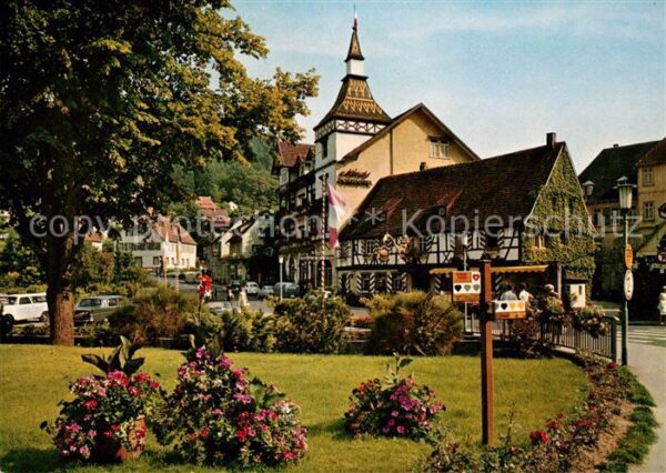 Bad Herrenalb Partie bei der Klosterschenke