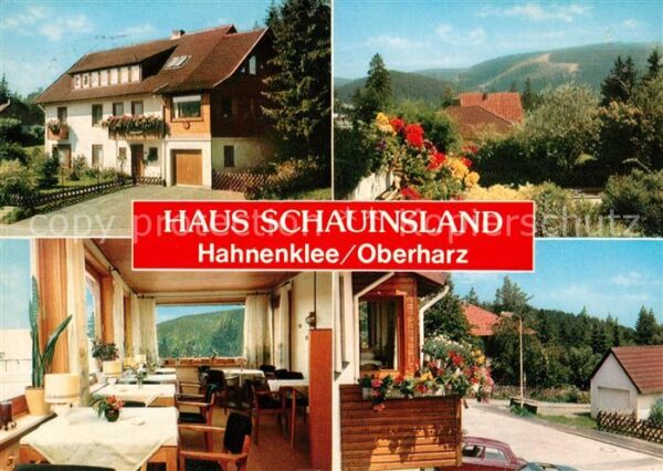 Hahnenklee-Bockswiese Harz Haus Schauinsland