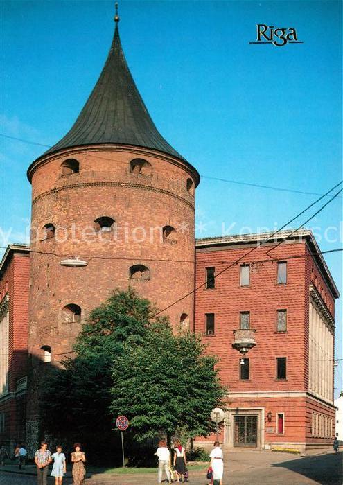 Riga Lettland Powder Tower Revolution Museum of the L