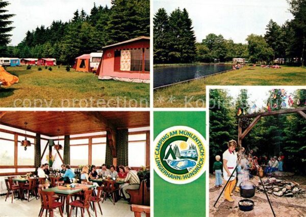 Lingerhahn Camping Am Mühlenteich Grillplatz Freib