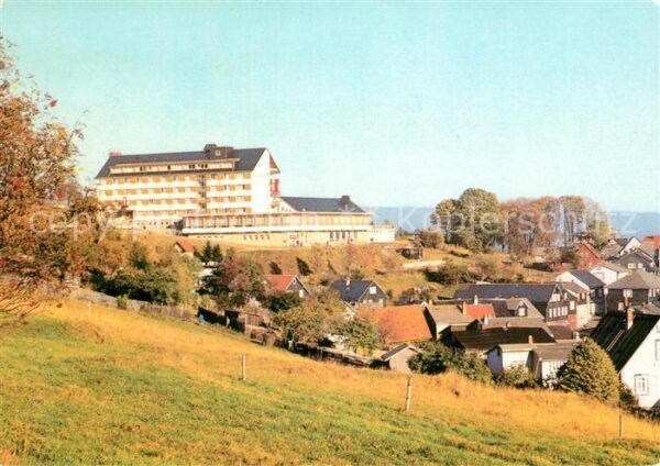 Schnett Blick zum FDGB Erholungsheim Kaluga