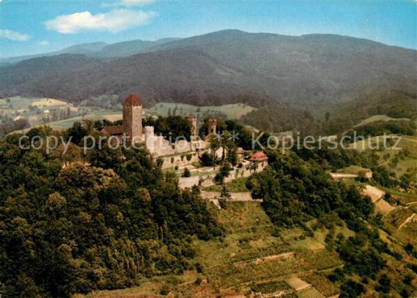 Heppenheim Bergstrasse Starkenburg Fliegeraufnahme