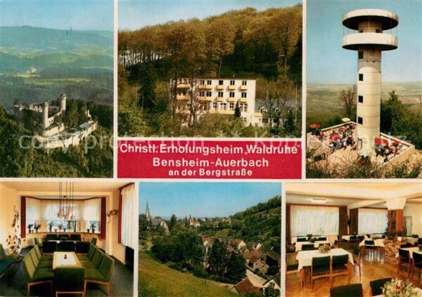 Auerbach Bergstrasse Christliches Erholungsheim Waldruhe Aus