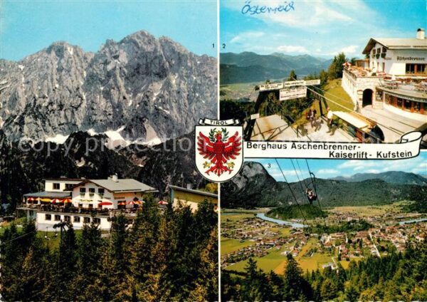 Kufstein Tirol Berghaus Aschenbrenner Kaiserlift Alpen