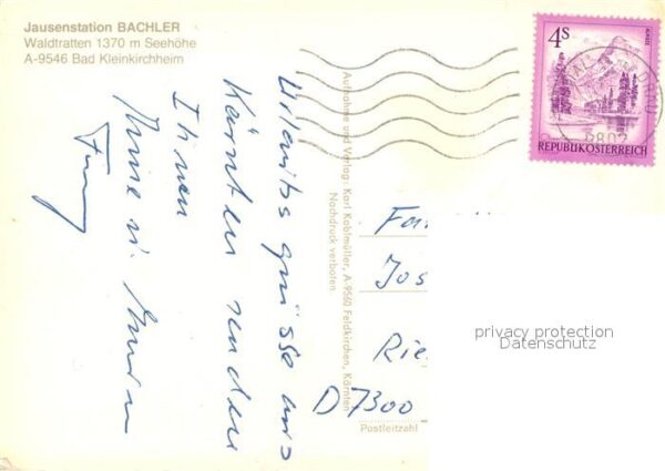 Bad Kleinkirchheim Kaernten Jausenstation Bachler Mittelstation Kai – Bild 2