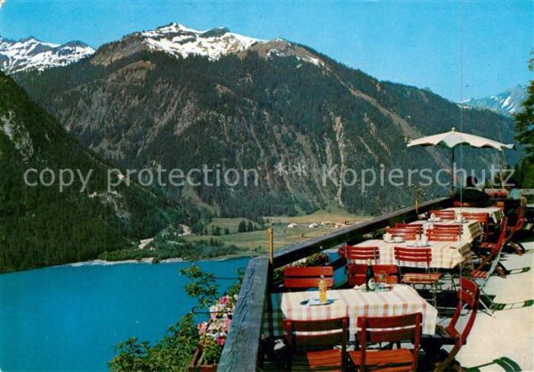 Haller Tirol Berggasthof Adlerhorst Terrasse Haldens