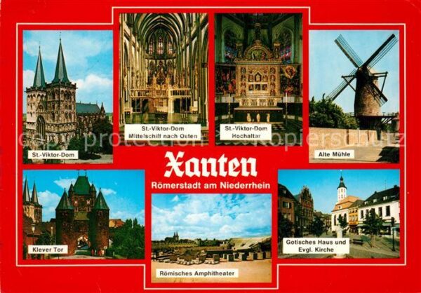 Xanten St Viktor Dom Mittelschiff Hochaltar Kl