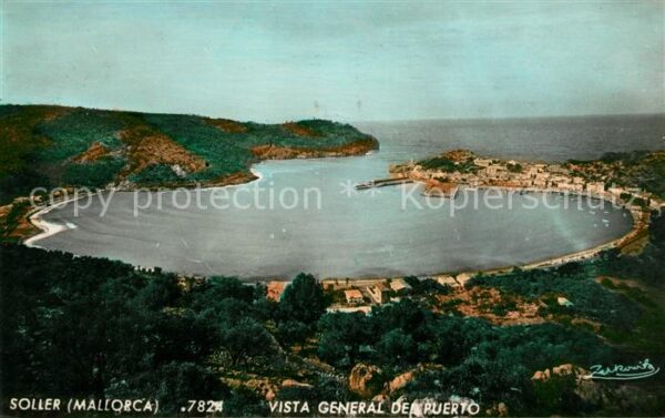 Soller Mallorca Vista general del puerto