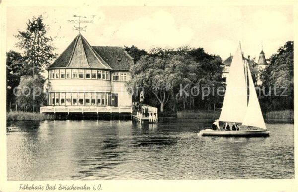 Bad Zwischenahn Fährhaus Restaurant Cafe Segelboot Zwis