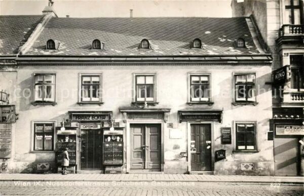 Wien Nussdorferstrasse Schuberts Geburtshaus