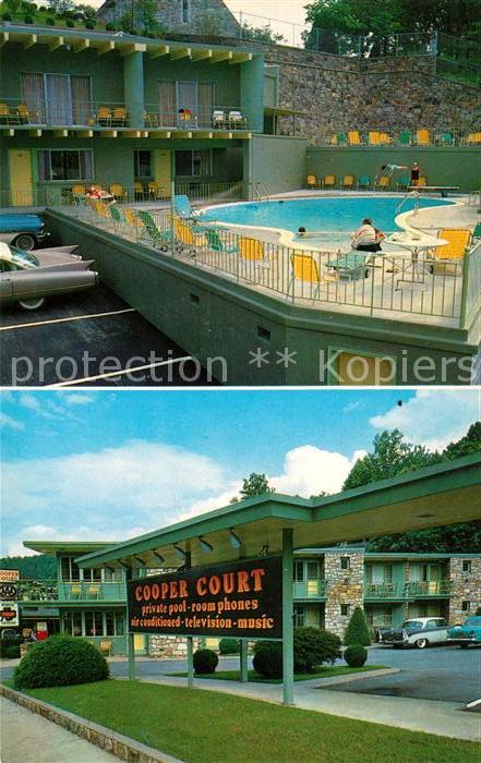 Gatlinburg Cooper Courts Swimming Pool Motel