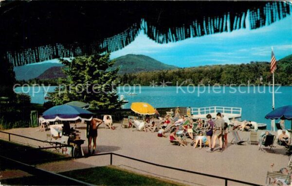 Lake Placid New York Restaurant Terrasse Marcy Beach