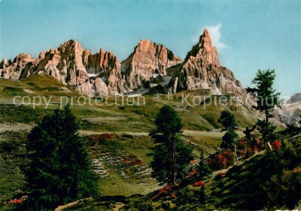 Passo Rolle Gruppo delle Pale di San Martino Dolomi
