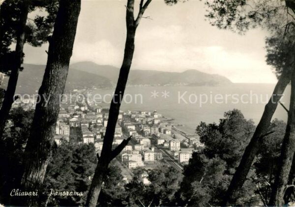Chiavari Panorama Küste