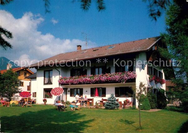Wegscheid Lenggries Gästehaus Murbach