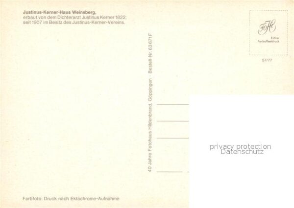 Weinsberg Justinus Kerner Haus – Bild 2