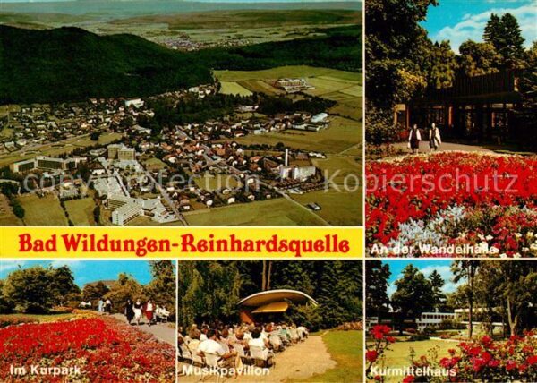 Reinhardshausen Reinhardsquelle Kurpark Wandelhalle Mus
