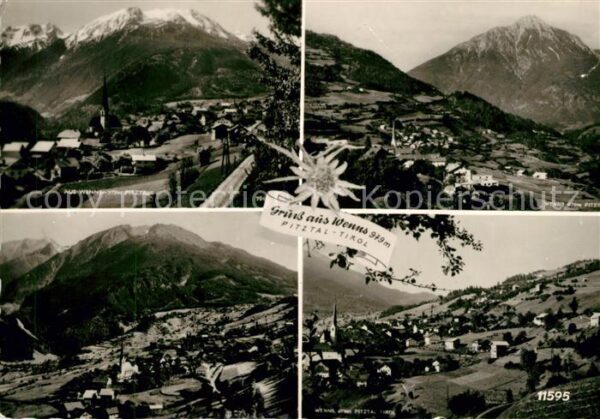 Wenns Pitztal Tirol Panorama Pitztal Alpen Edelweiss