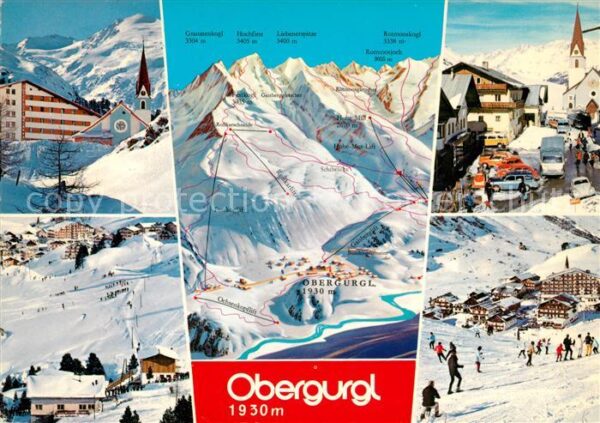 Obergurgl Soelden Tirol Schiparadies Ötztaler Alpen