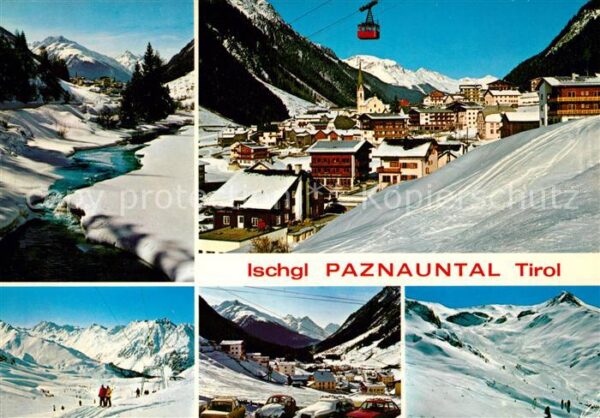 Ischgl Wintersportplatz Paznauntal Alpenpanora