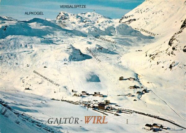 Galtuer Tirol Panorama Wintersportplatz Wirl Skigebie