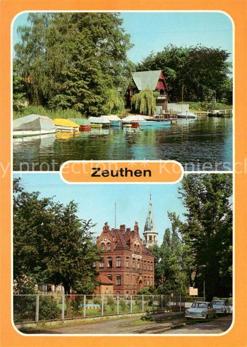 Zeuthen Zeuthener See Blick zum Rathaus