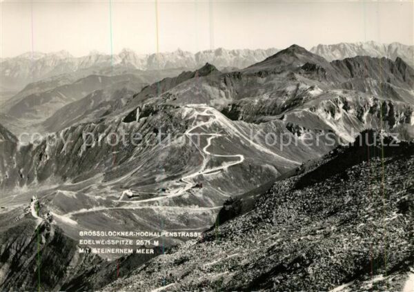 Grossglockner Hochalpenstrasse Edelweissspitze Steine