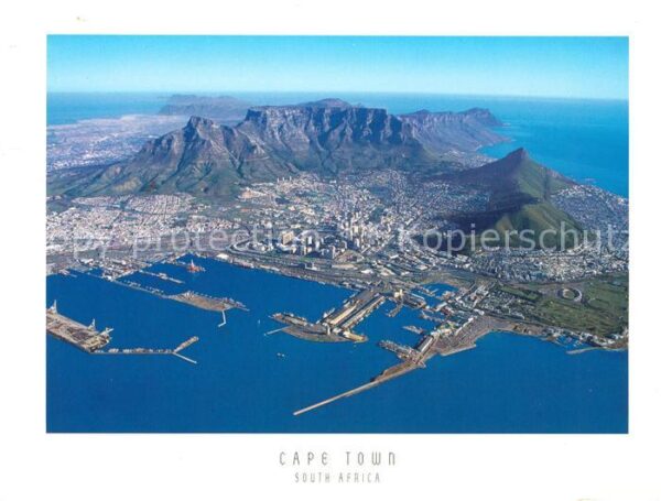 Cape Town Kaapstad Kapstadt Fliegeraufnahme