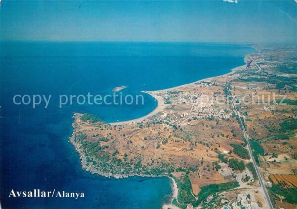Alanya Avsallar Fliegeraufnahme