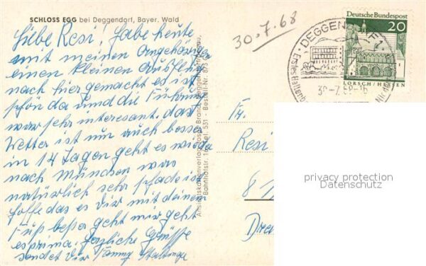 Deggendorf Donau Schloss Egg – Bild 2