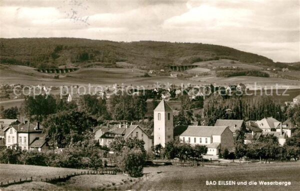 Bad Eilsen mit den Weserbergen