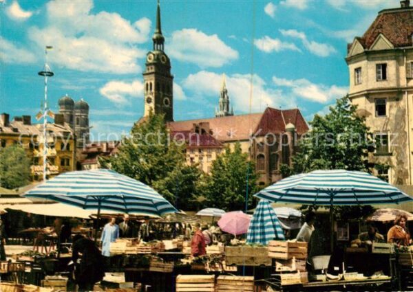Muenchen Viktualienmarkt