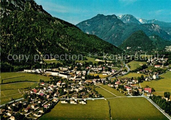 Bad Reichenhall Fliegeraufnahme mit Müllnerhorn und Ris