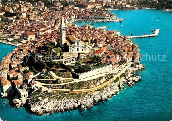 Rovinj Istrien Fliegeraufnahme