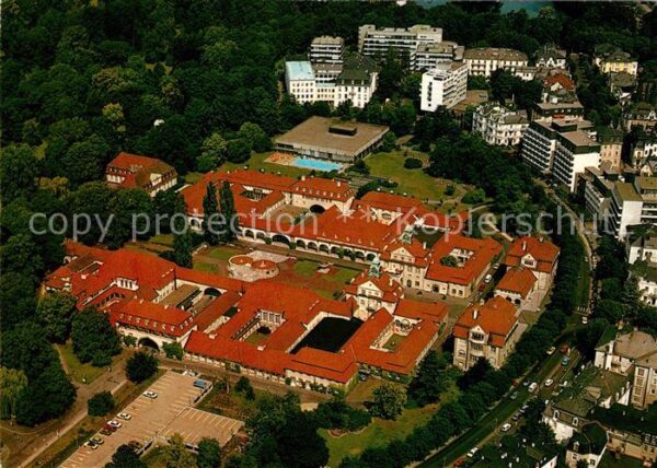 Bad Nauheim Sprudelhof Fliegeraufnahme