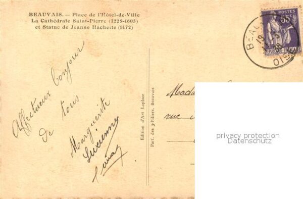 Beauvais 60 Place de Hotel de Ville Cathedrale Sain – Bild 2