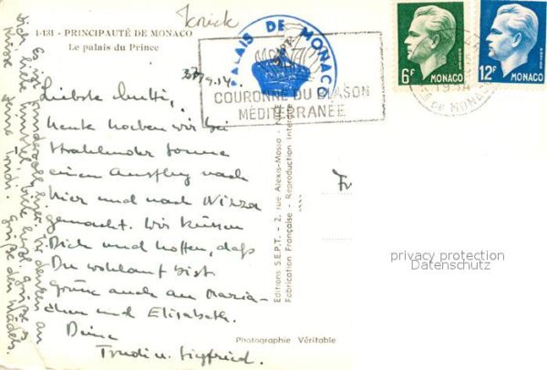 Monaco Le Palais du Prince – Bild 2