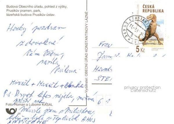 Konstantinovy Lazne Budova Obecniho uradu Prosikuv pramen p – Bild 2