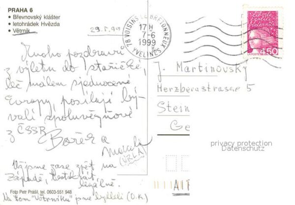 Prag Prahy Prague Brenovsky klaster Letohradek Hvezda Vet – Bild 2