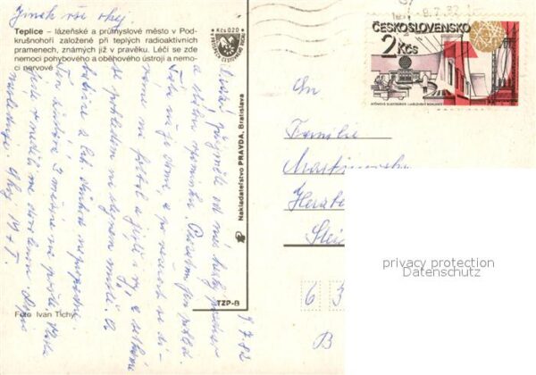 Teplice Podkrusnohori zalozene Znamych jiz v pr – Bild 2